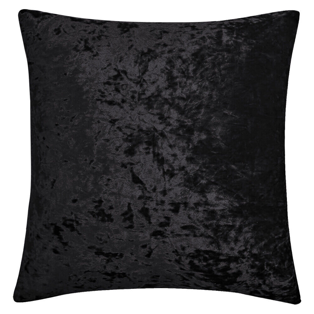 Umi Velvet Cushion Covers Square Plain Throw Pillow Cases for Seat