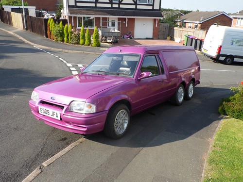 Ford escort van six wheeler custom van - Picture 5 of 10