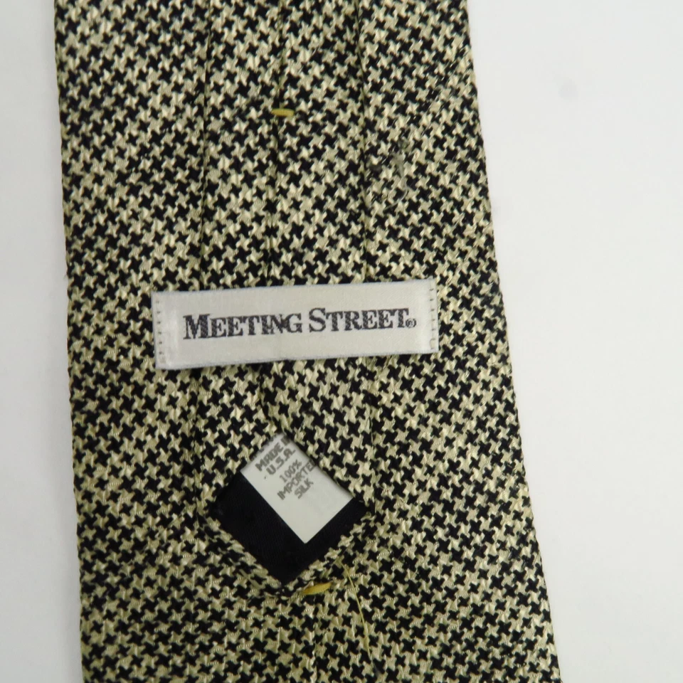 Camiseta de golf vintage Meeting Street Golffer espiga 58"x4" 100 % seda Foto 3 de 4