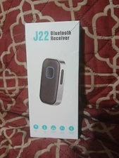 J22 Bluetooth AUX Adapter Receiver For Car Hands Free Calling Noise Canceling