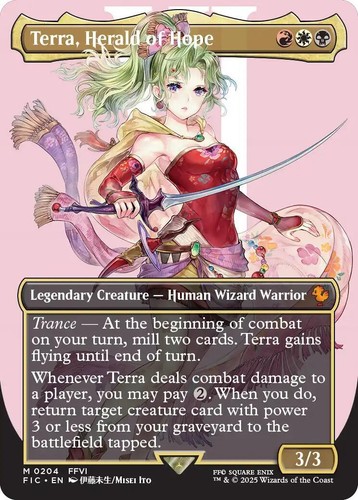 PSA 10 MTG Final Fantasy Terra Branford Foil FCA EN #0005 GEM MINT