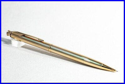 1992 PARKER INSIGNIA Athen Bleistift vergoldet mit Nadelstreifen - 0.5mm
