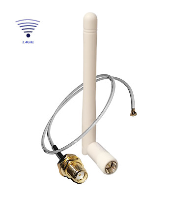 Extern Antenna Set and optional length I.PX4 pigtail e.g. 2.4GHz Router/Card 50 