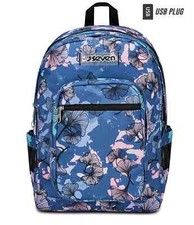 ZAINO Seven® FREETHINK GIRL- REFLEX BLUE- CAPACLITA' 34 LT- NOVITA' SCUOLA.