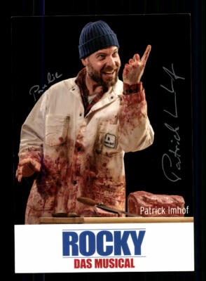 Patrick Imhof Rocky Autograph Card Original Signed ## BC 156459