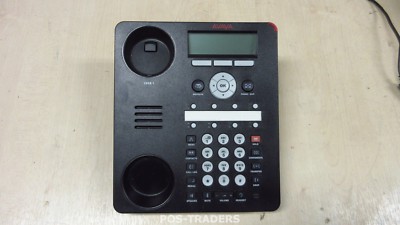 Avaya 1608i Icon Digital Display IP Phone PoE Black Schwarz Telefon EXCL HANDSET