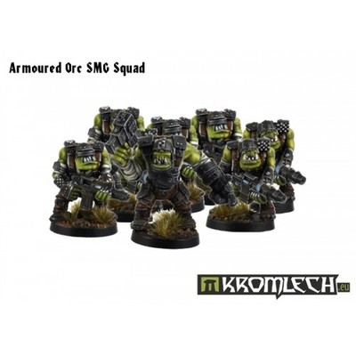 Kromlech BNIB Armoured Orc SMG Squad (10)