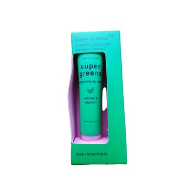 Spa Super Green Vitality Serum 1 FL OZ & Brightening eye Cream