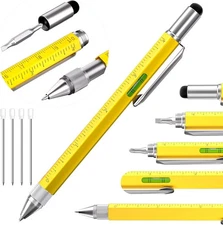 Pen Gifts for Men Women, Huhoo Cool Gadgets Tools Multi Tech Pen for Men, Person