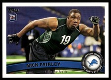 2011 Topps #219 Nick Fairley