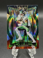 2024 Braelon Allen Panini Select Red Black Shock Concourse Rookie Card RC Jets