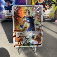 Dragon Ball Fusion World Raging Roar Final Explosion Fb03-102 Vegeta