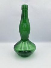 Emerald Green Glass Decanter / Vase Des No 910569