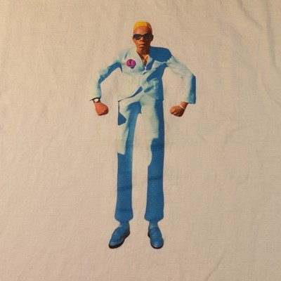Golf Wang IGOR Rap Tee Mens 2XL Tyler The Creator 2019 Tour T-Shirt Blue Suit