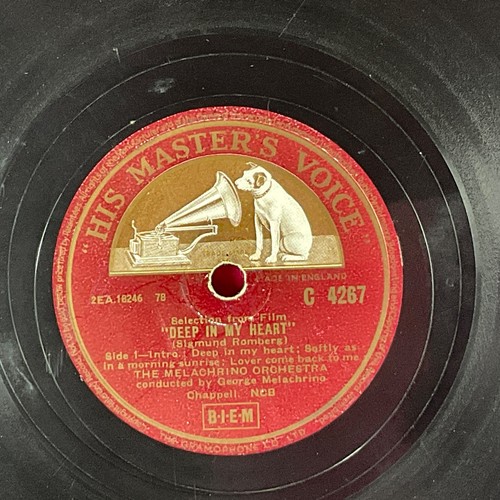 The Melachrino Orchestra, Muger INA Heart" 78 RPM Single Record