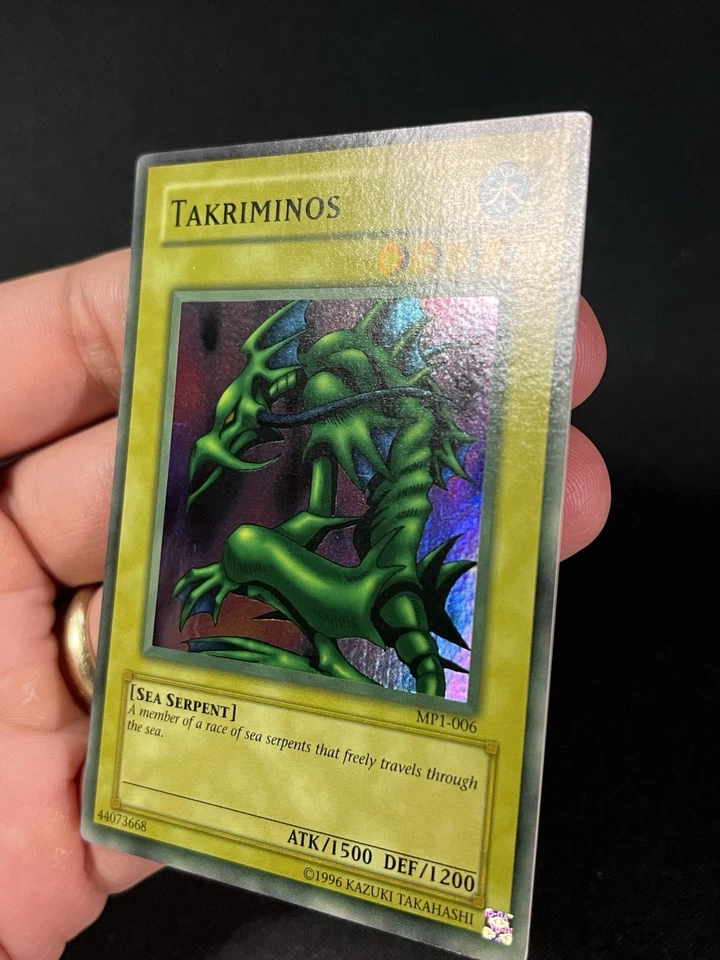 Yu-Gi-Oh! TCG Takriminos MP1-006 Limited Super Rare NM Max Faded - Image 3 of 4
