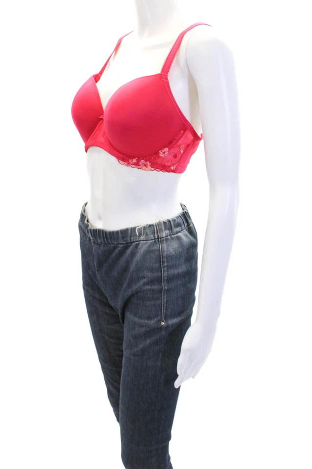 Sujetador Freya Mujer Gancho Trasero Malla Borde Con Aros Despertar Rosa Talla 34D Foto 2 de 4