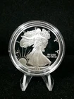 1986-S American Silver Eagle Proof Coin 1 Oz. .999 Fine In OGP Capsule  #7237