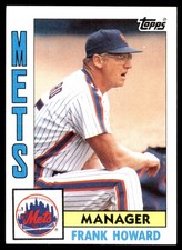 1984 Topps #621 Frank Howard New York Mets