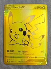 Pikachu V SWSH145 Pokemon Promo Celebrations 25th Anniversary on eBay