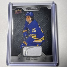 2023-24 UPPER DECK ENGRAINED OWEN POWER PREMIUM PATCH 06/15