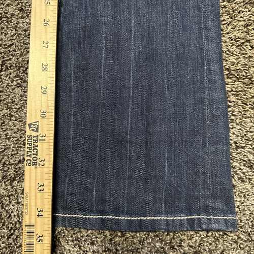 Stivali bootcut Miss Me Jeans donna taglia 28 impreziositi lavaggio scuro JE5073-2X - Foto 10 di 12