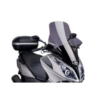 PUIG WINDSHIELD V-TECH LINE TOURING FOR KYMCO DOWNTOWN 300i 10-23 DARK SMOKE