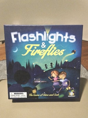 Flashlights & Fireflies Game The Game of Shine & Seek (Gamewright) 100% Complete