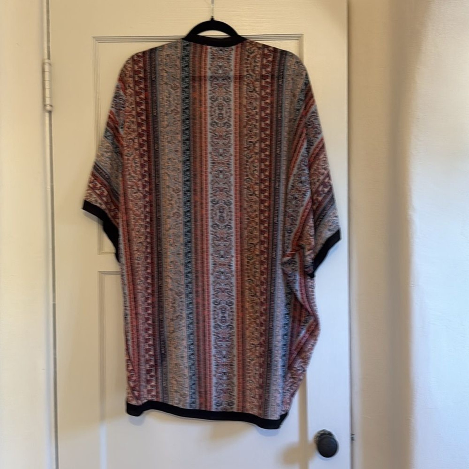 Eyeshadow Multicolor Patterned Kimono Small - image 4