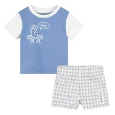 Kenzo Kids All-Over Graphic Print Shorts Set