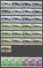 Timbres Colonies Françaises - Comores - Y&T 1 à 11 - Complète - 1950-52