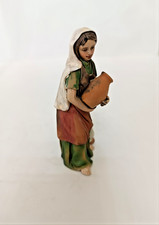 DONNA CON BROCCA  Resina 4-10 cm  Santa Claus s.r.l.- Personaggi presepe Natale