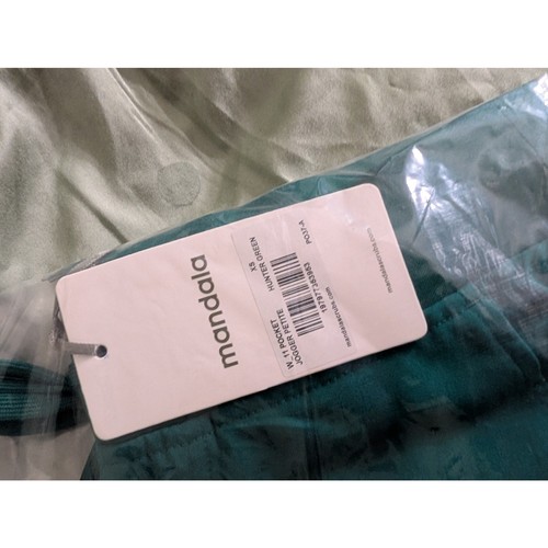 Mandala Women's Hunter Green One Pocket Top and 11 Pocket Joggers Set -Size XS - 第 10/10 張圖片