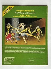 TSR Vintage Dungeons & Dragons Village of Hommlet Module 1981