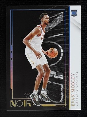 2021-22 Panini Noir Holo Silver 4/35 Evan Mobley #146 Rookie RC 1n2n