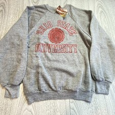 Vintage Ohio State Sweatshirt New Old Stock w Tags Men's S/M Ragland