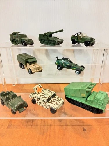 Hot Wheels Vintage Military Vehicles Tanks 1974 Matchbox Missle Launcher Hummer