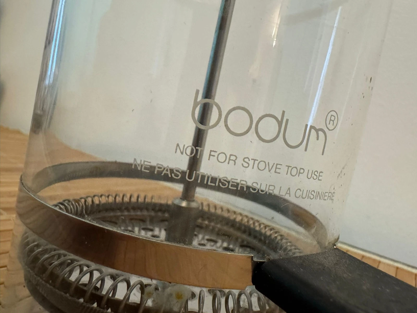 Bodum Bistro 8‑Cup French Press – Black – Vintage Carsten Jørgensen Design
