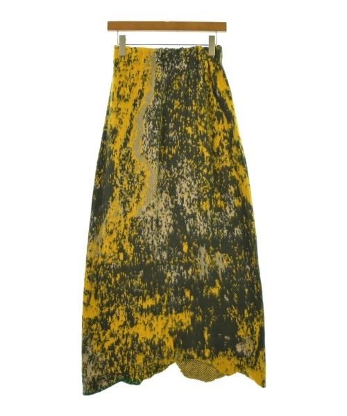 AMERI Long/Maxi Length Skirts YellowxGrayxBeigeet… - image 2