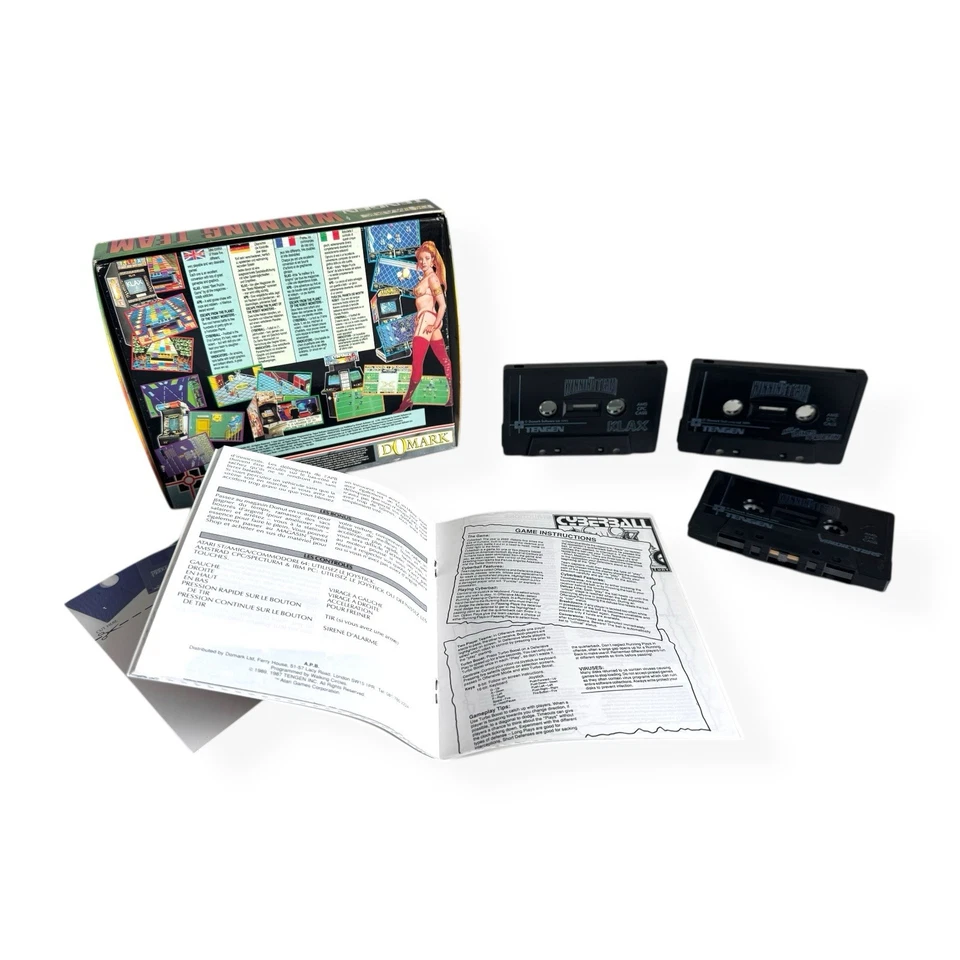 The Winning Team - Amstrad CPC Cassette (Domark 1991) - Boxed 5-Game Collection - Image 2 of 4