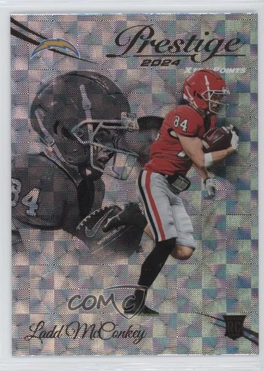 2024 Panini Prestige Rookies Xtra Points Hyper Ladd McConkey #331 1gz5