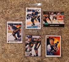 (5) Donald Audette 1990-91 Upper Deck Rookie Card RC 1991-92 Parkhurst Pro Set. rookie card picture