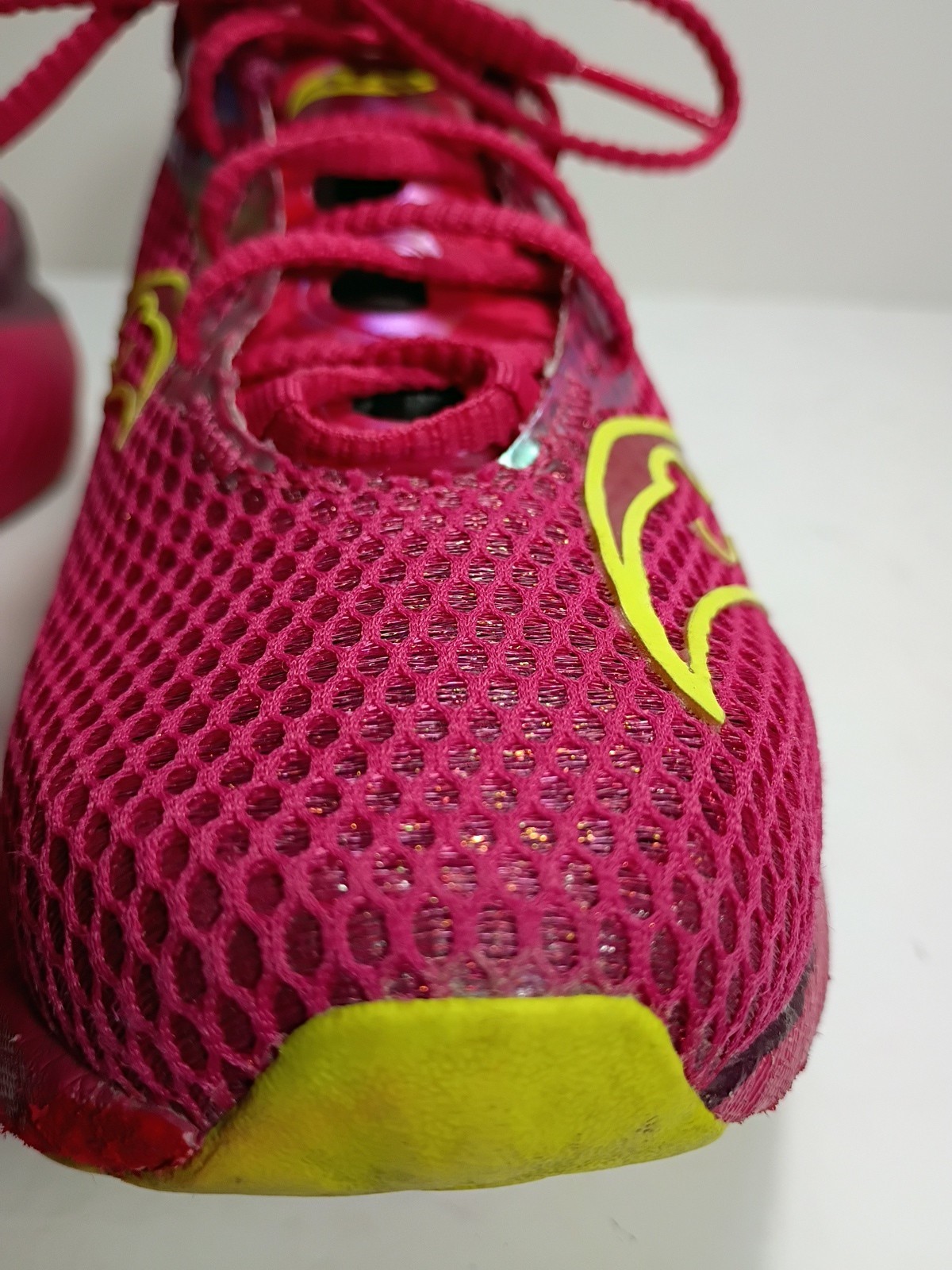 Saucony Endorphin Pro 3 Red Rose Women's Running Racing Shoes size 8 thumbnail 10