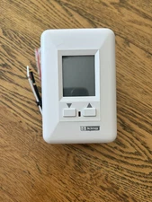 KING HWP120 Electronic Line Voltage Programmable Hydronic System Thermostat,