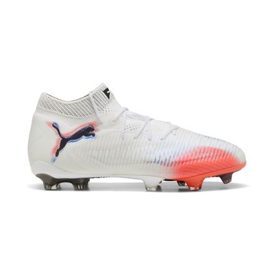 PUMA FUTURE 8 ULTIMATE FG, PUMA White-PUMA Black-Glowing Red