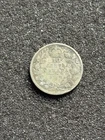 1928 Ten Cents Canada Coin .800 Silver Canadian 10 Cents Dime Worn As Is