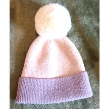 ANTHROPOLOGIE Wool & Alpaca Blend Bobble Beanie Knit Hat