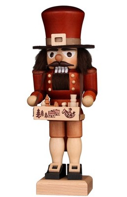Christian Ulbricht Nutcracker - Natural Toy Trader - 10.75''H x 4''W x 4''