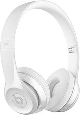 Beats Solo3 Wireless On-Ear Headphones - Gloss White Renewed 