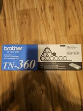 Brother TN-360 High Yield Black Toner Cartridge OEM New HL-2140 HL-2170W MFC-734